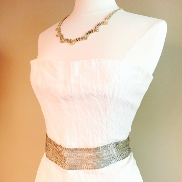 Maticevski Silk Dress with beaded waistband - Picture 2 of 4